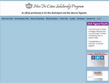 Tablet Screenshot of misstricities.org